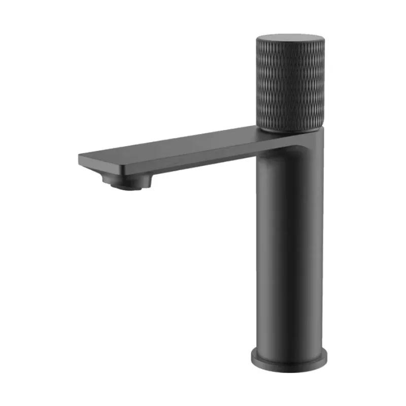 

Zc водосберегающий твердый латунный смеситель для умывальника для ванной комнаты, черный и черный смеситель для раковины, итальянский смеситель