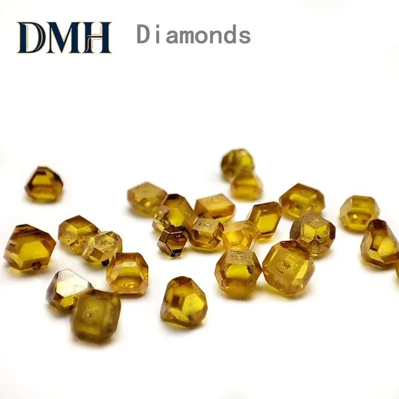 DMH-laboratory-created Diamond Manmade Artificially Grown Adamas Beads Symthetic Specimen Cutting Tool Jewelry Accessory craft