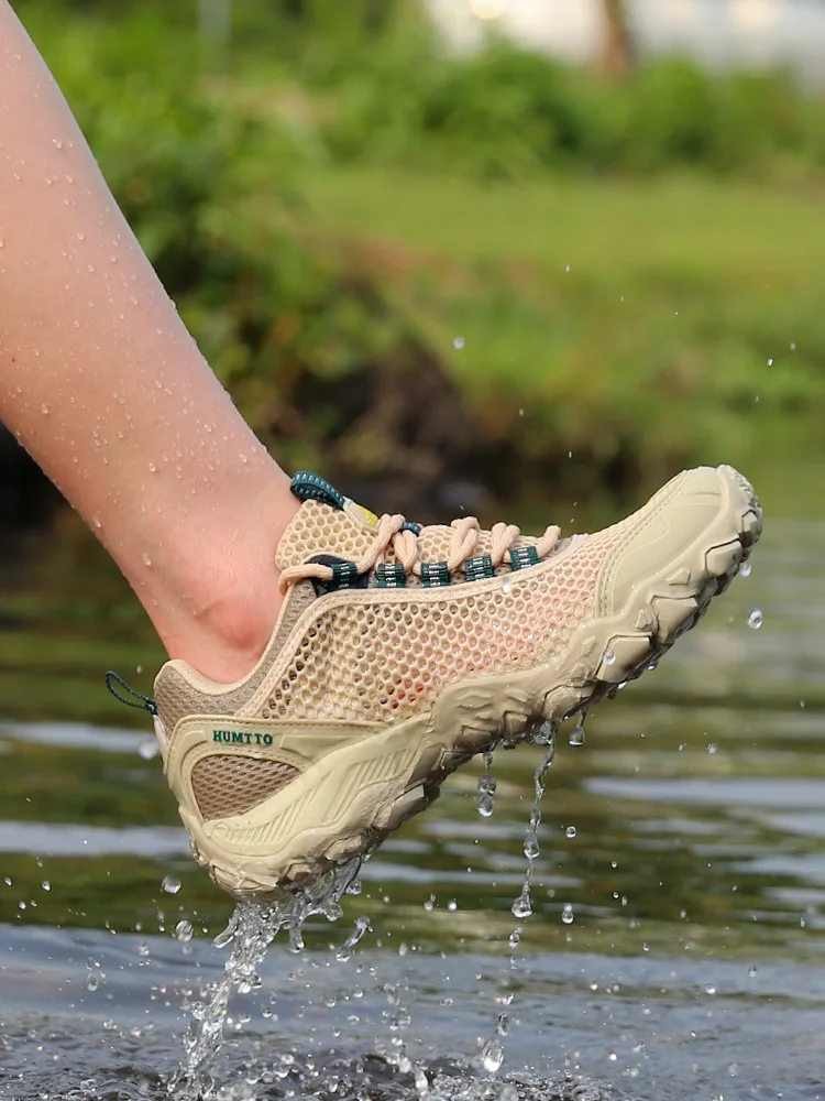 Humtto Outdoor Walking Shoes Men Hiking Shoes Women Trekking Shoes Running Shoes Breathable Outdoor Sports Casual Sneakers