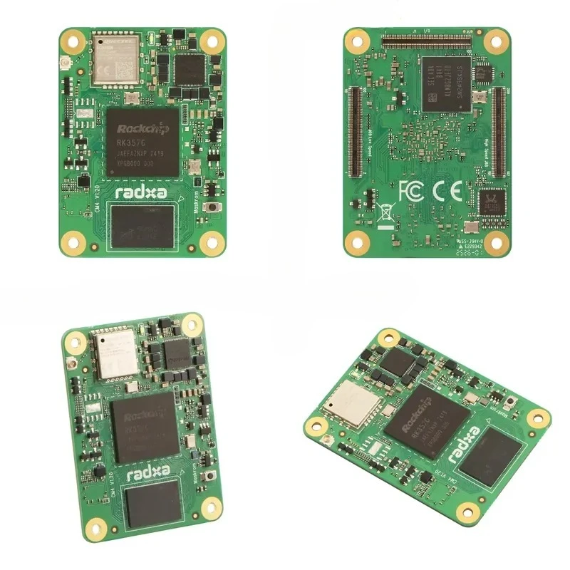 GGDX particle board Radxa CM4 RK3576 high-performance AI computing module, octa-core CPU 6 TOPS NPU 1. Powerful ARM
