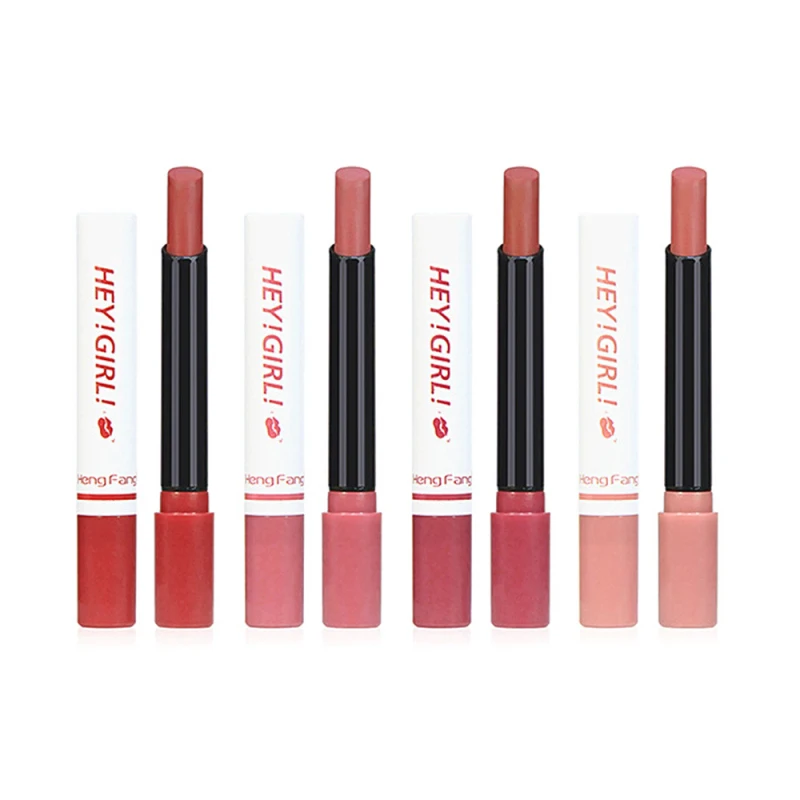 Color Cigarette Shape Lipstick Set Matte Red Velvet Waterproof Long-lasting Creative Lipstick Set Girl Gift Cosmetic TSLM1