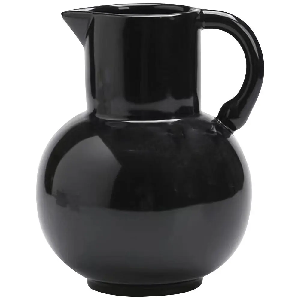 

Художественная керамическая ваза в форме кувшина для цветочных композиций, контейнер для декора магазинов, отелей, лобби, балконов, для использования внутри и снаружи помещений