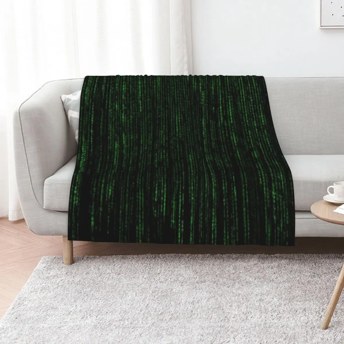 

Matrix Code Blanket / Matrix Code Throw Blanket Bed Fashionable Comforter Blankets Sofas Of Decoration anime Blankets