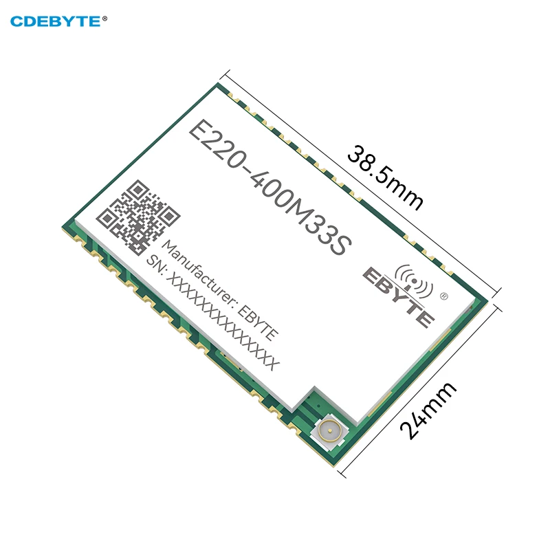 LLCC68 433/470MHz SPI LoRa Spread Spectrum Module 33dBm 2W CDEBYTE E220-400M33S 16km RF SMD Module PA LNA