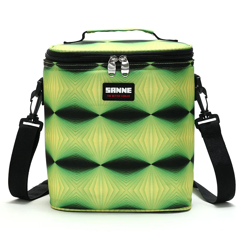 Hike Picnic Cool Bag Portable Insulation Thermal Backpack Folding Storage Drinks Beer Cooler Colorful Climbing Camping Lunch Box