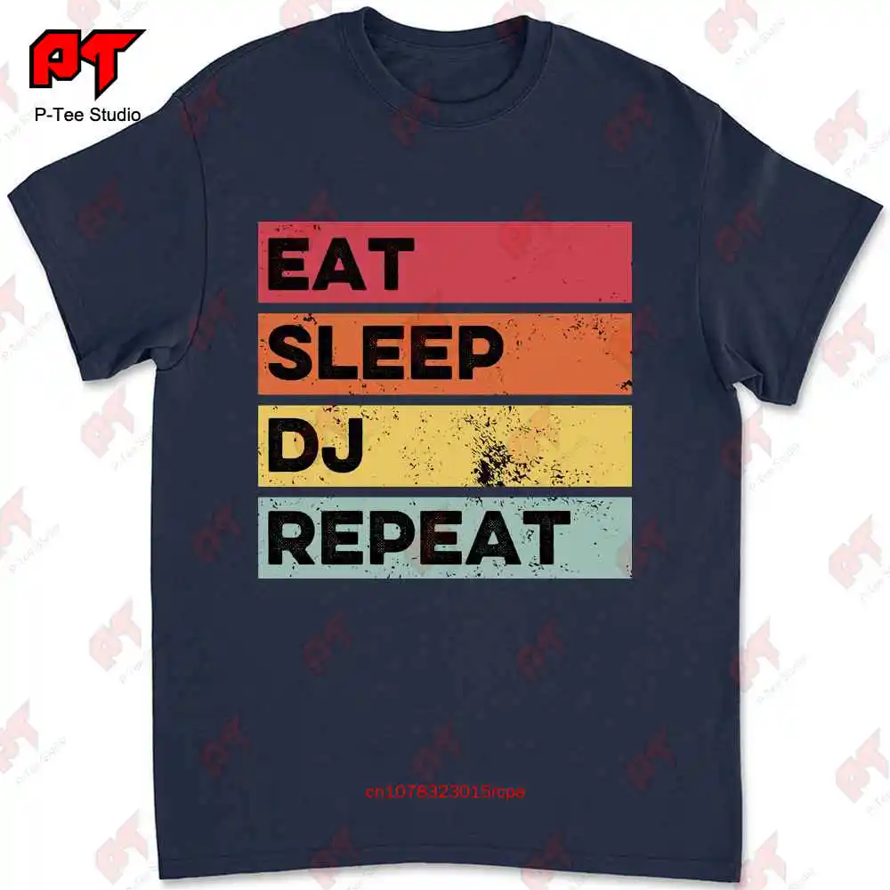 Dj Player Dad Funny Dj Disc Jockey Music Lover T-shirt CS7S