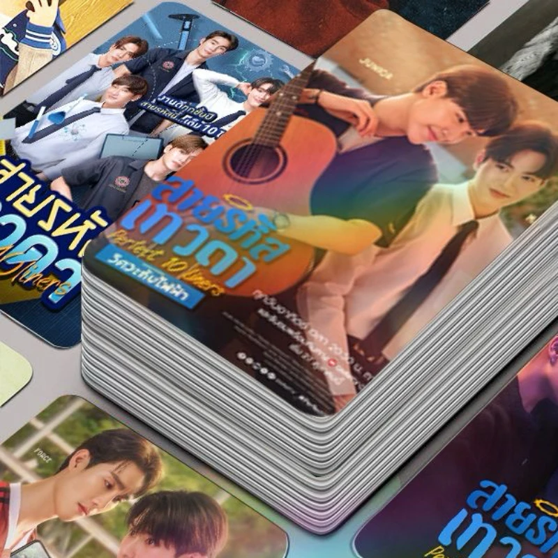 

30/50 шт., без повторения, Perthsanta Juniormark, книга для тайского телевидения, идеальные 10 линеров, драматические печати, фото, двусторонняя печать, 3-дюймовая карта