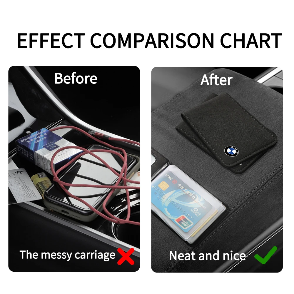 Ultra-thin Driver License Holder Car Driving Documents Business ID Card Package For BMW M Performance M3 M5 M6 X5 E70 F11 G20 X3