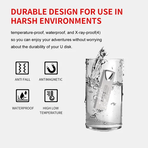 Imagen 2 del producto Zsuit 10 Uds unidad Flash USB 64GB Pen Drive 2G 4G 8G Metal Pen Drive Usb Stick 32G memoria Stick gratis logotipo personalizado Flash Usb 3,0