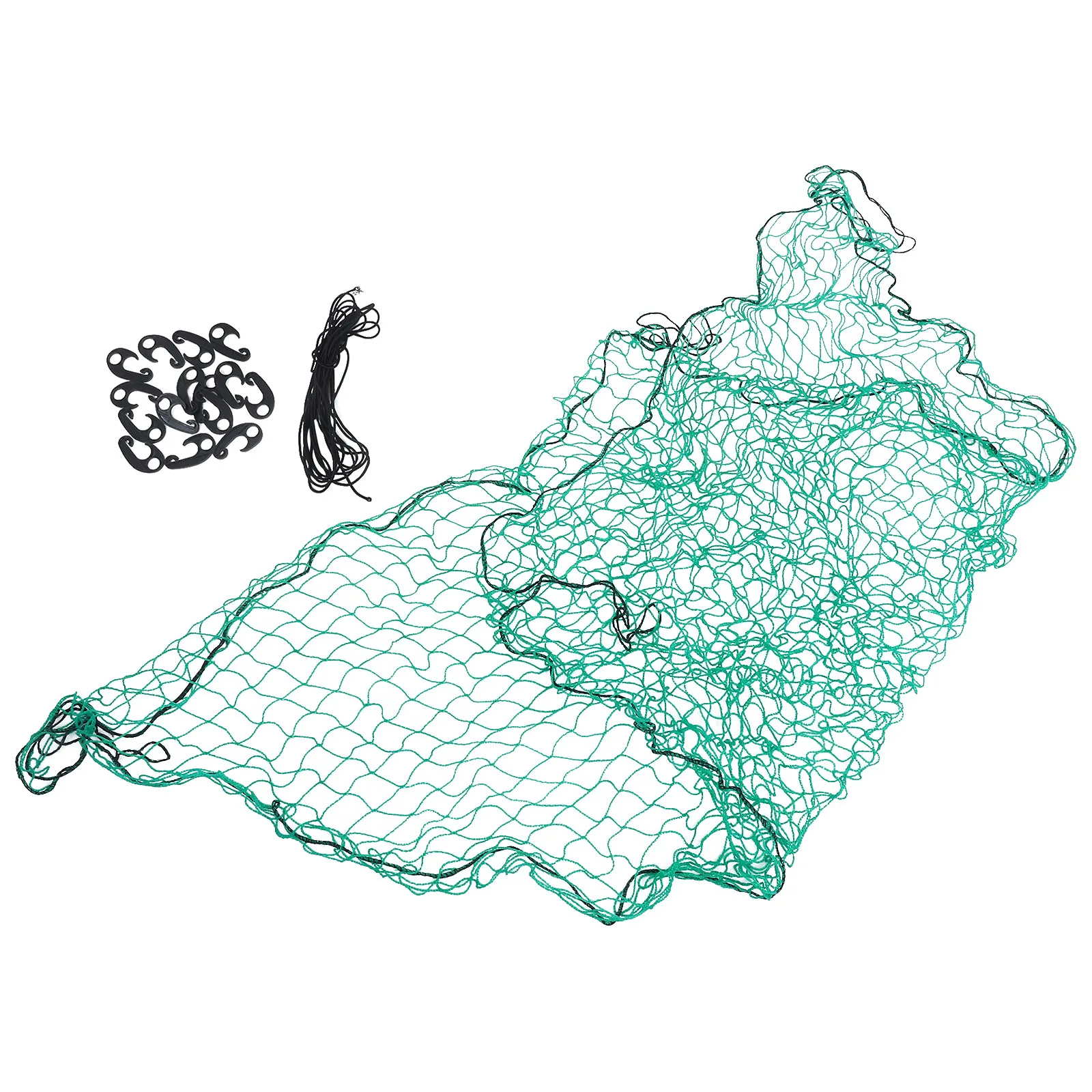 Trailer Cargo Net Heavy Duty Nylon Mesh Net for Pickup Truck Bed Flatbeds Containers Abrasion Tear Resistant Flexible All