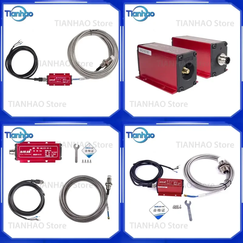 for Miran ML33-B-A 1mm Non-contact Eddy Current Displacement Sensor Digital Position Transducer Potentiometer Industrial