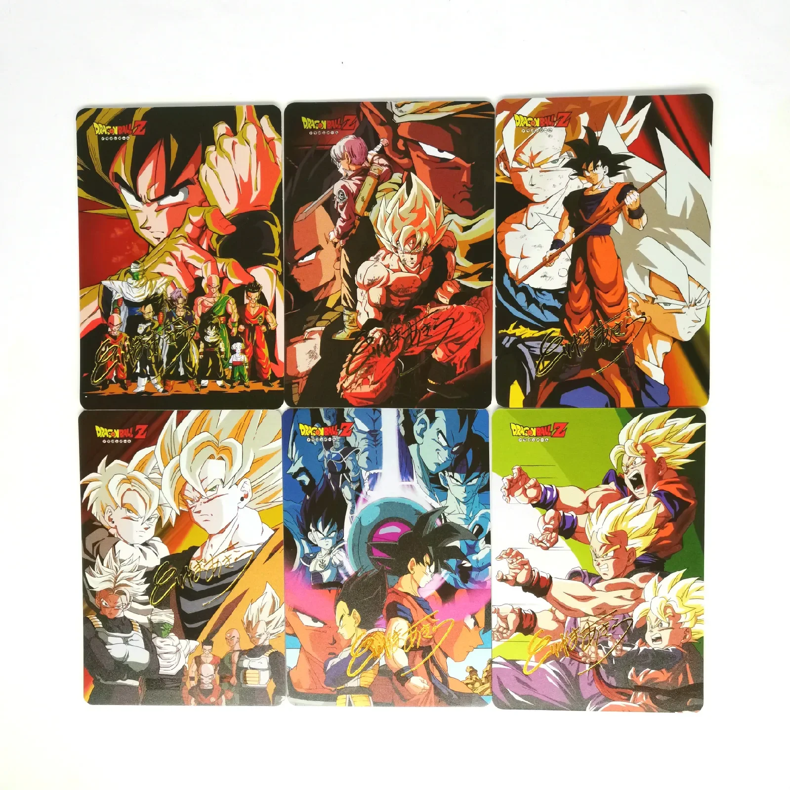 9pcs/set Super Dragon Ball Z Toriyama Akira Signature Heroes Battle Card Ultra Instinct Goku Vegeta Game Collection Cards