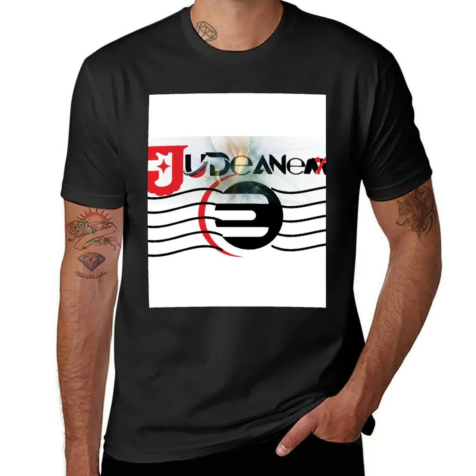 Judean eme arts. T-Shirt tops baggy shirts hippie clothes blanks slim fit t shirts for men