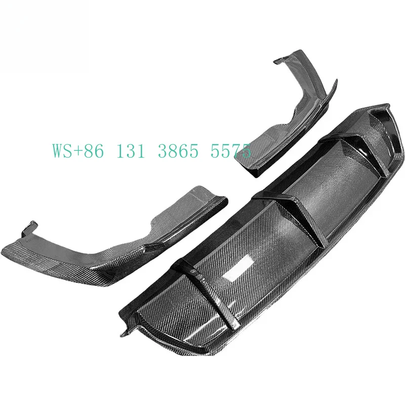 

Carbon Fiber Rear Diffuser Upgrade Auto Rear Bumper Lips Sp for X6 G06 2019+ Replacement Rear Lip Body Kit