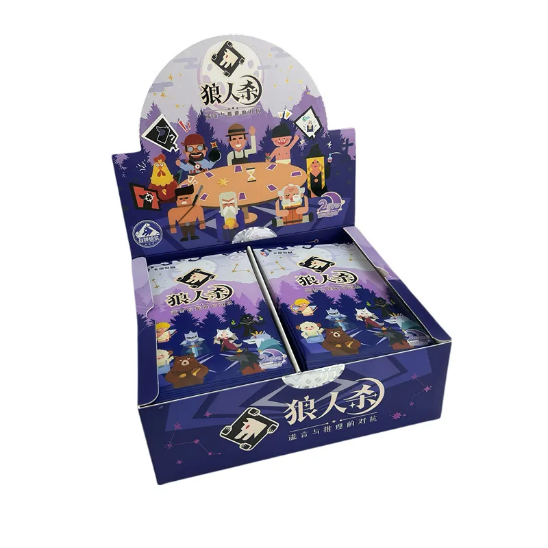 KABAO Original hombre lobo Kill Dark Moon serie Anime personaje colección juego de cartas tarjeta de intercambio juguete regalo de cumpleaños para niños