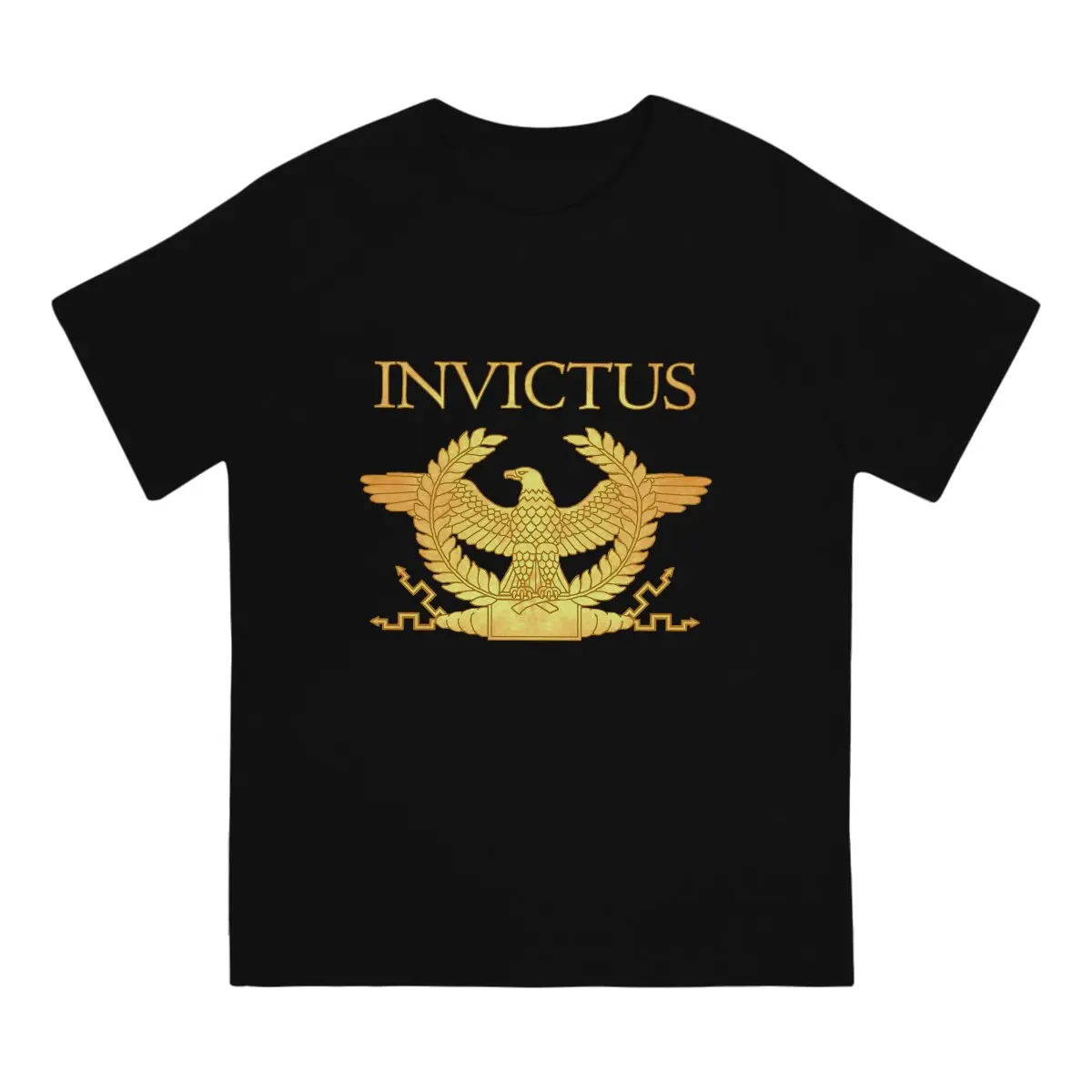 Men's Invictus Eagle Essential T Shirt Ancient Rome Cotton Clothes Vintage Short Sleeve Round Neck Tee Shirt Gift Idea T-Shirts