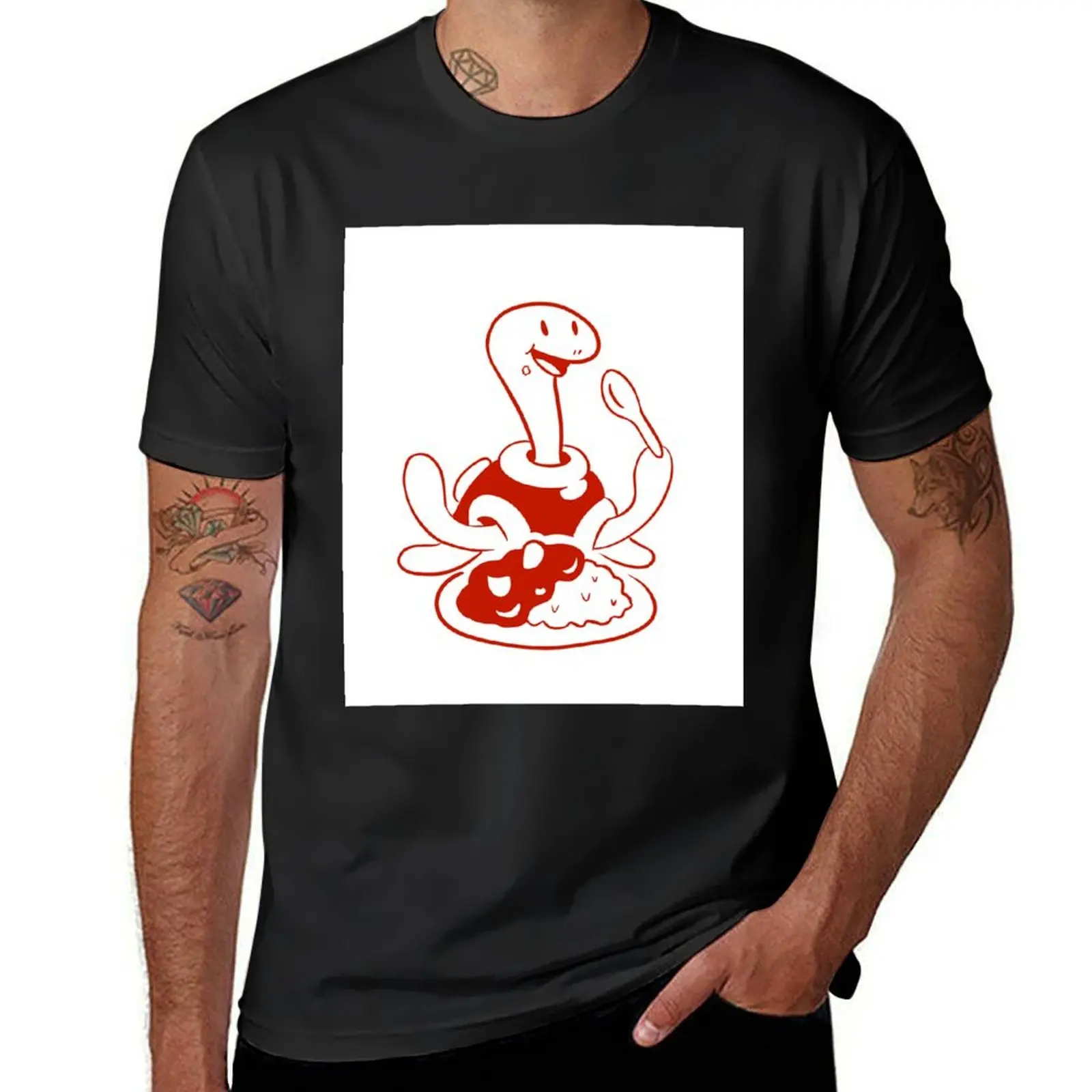 

Curry Shuckle T-Shirt oversized graphic tee topping plus size tops men clothings