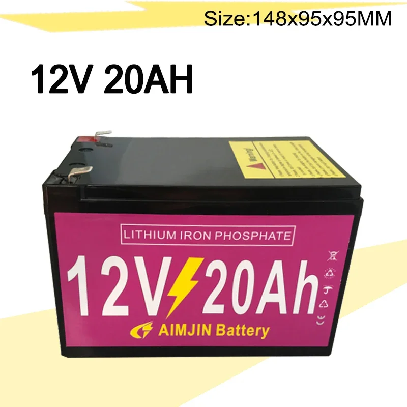 

12V 20Ah Lithium-ion Rechargeable Battery Pack for Children's Toy Car, Solar Street Lights Andother Small Equipment Power Supply