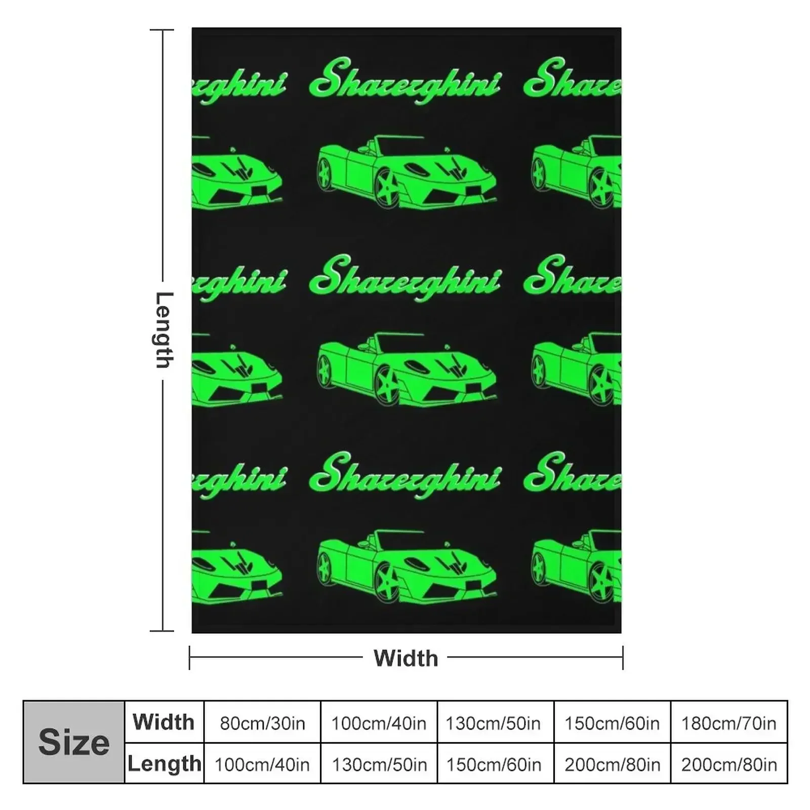 new, sharerghini, sharerghini merch,sharerghini Green, Sharerghini Hoodie, sharerghini t shirt, Sharer car, share, Throw Blanket