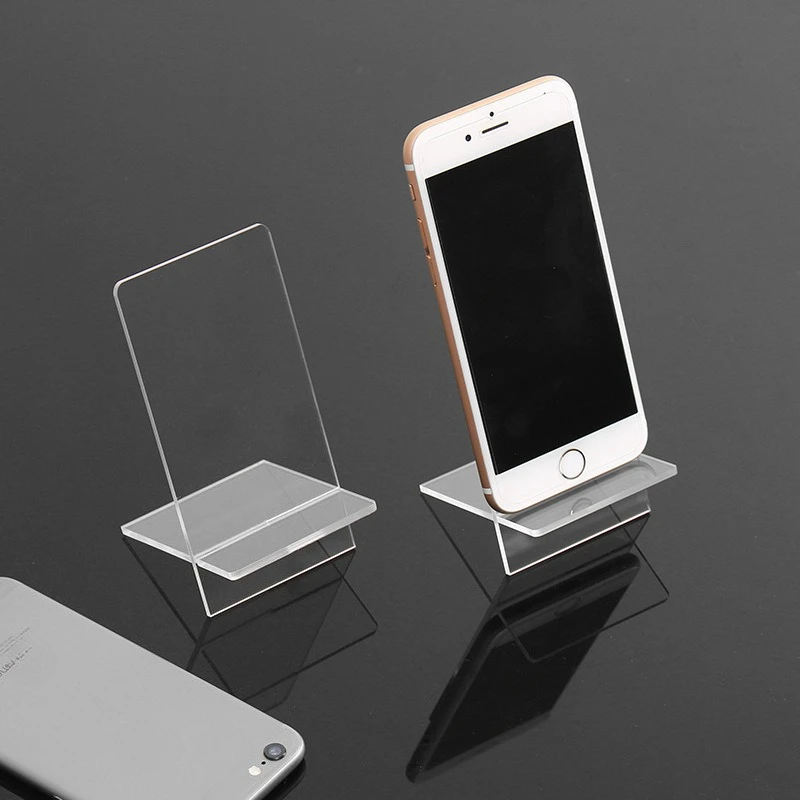 

5cps/lot Acrylic 1 Layer Cross Ornaments Display Clear Shelf Mobile Cellphone Wallet Sun Glasses Rack Jewelry Display Shelf