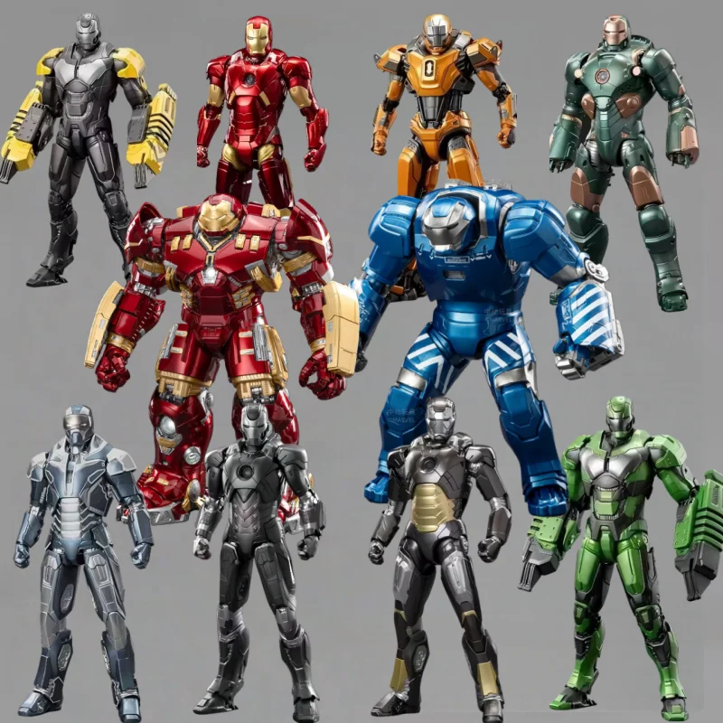 

Новая оригинальная фигурка ZD Toys Iron Man 3 в масштабе 1/10, 18 см MK44 MK40 MK38 MK23, игрушка-сюрприз на день рождения для мальчика, Рождественский подарок