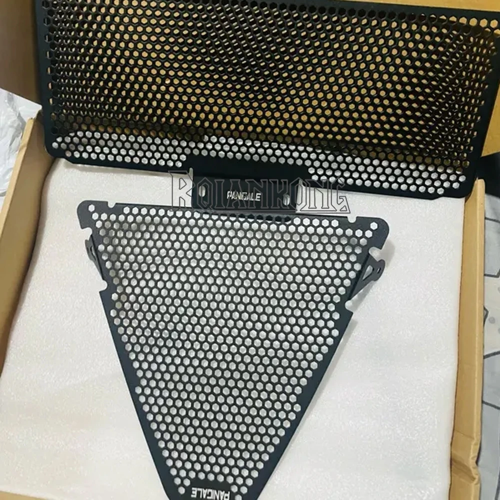 For Ducati Panigale V2 Bayliss 1st Champion 20th Anniversary 2022 2023 2024 2025 2026 Upper Radiator Oil Cooler Guard Protector