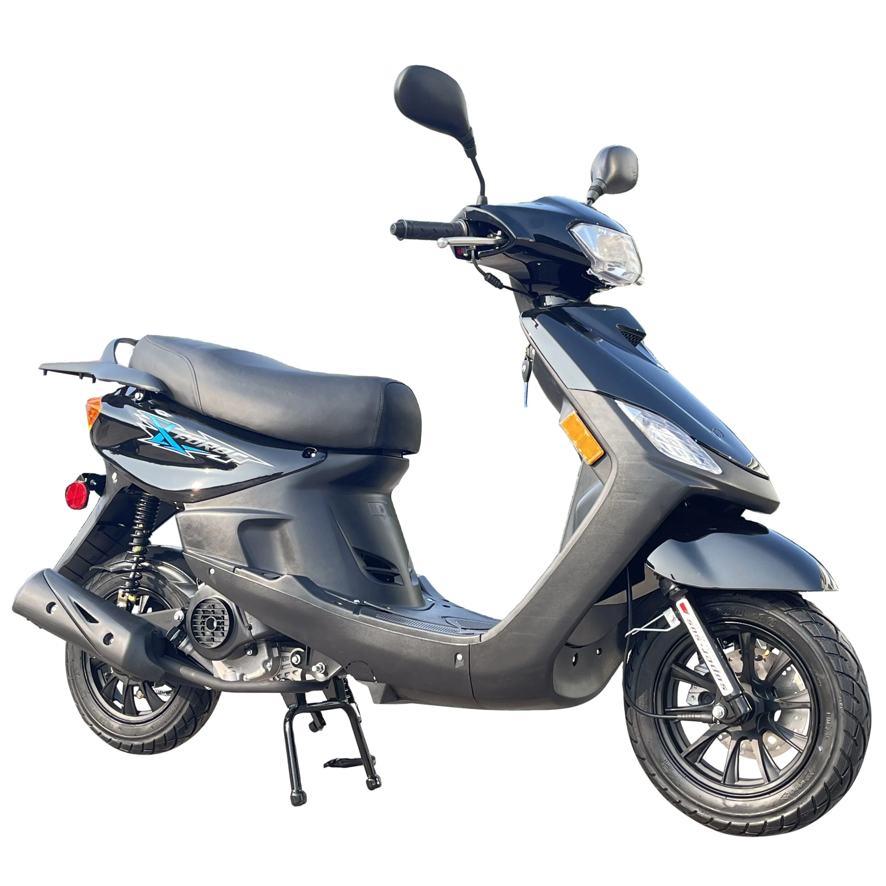 EPA DOT New Design High Quality 49 Cc 50 Cc Motor Moped Air Cooled Gas Powered Scooter