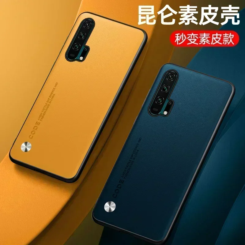 Роскошный оригинальный кожаный чехол для Huawei Honor 20 20Pro 20 Lite, противоударный силиконовый защитный чехол для телефона Honor 20 pro