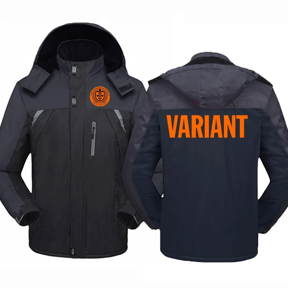 

2024 New Men LOKI VARIANT Printed Winter Jacket Thicken Windbreaker Coats Waterproof Warm Cold-Proof Mountaineering Clothing