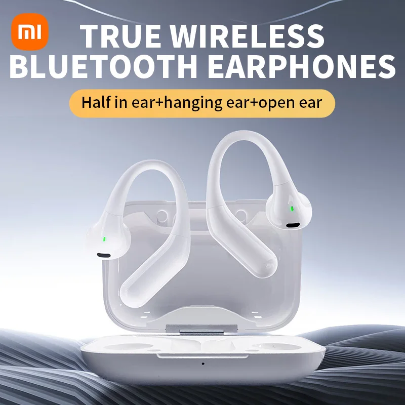 XIAOMI Новый Air6 TWS EarClip Беспроводные наушники с костной проводимостью Bluetooth5.3 Наушники Спортивные Hi-Fi стереозвук Headet для Android