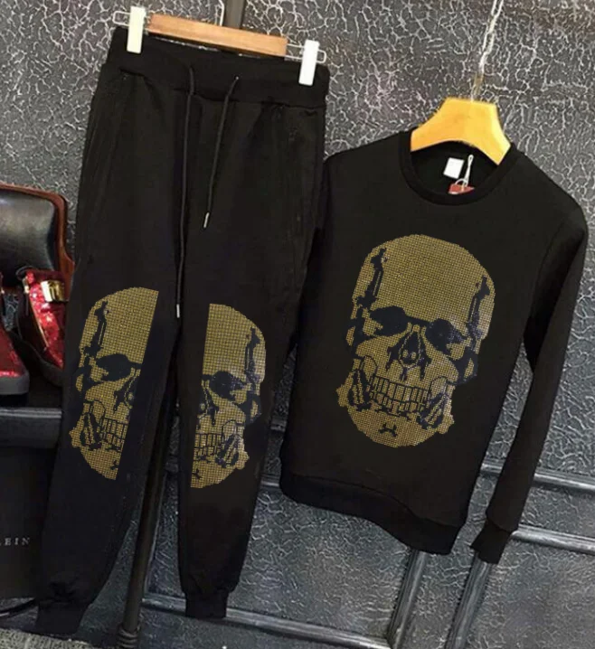 

Мужской зимний комплект, сверхпрочный брендовый спортивный костюм с термоподкладкой, сочетает тепло, уличный стиль