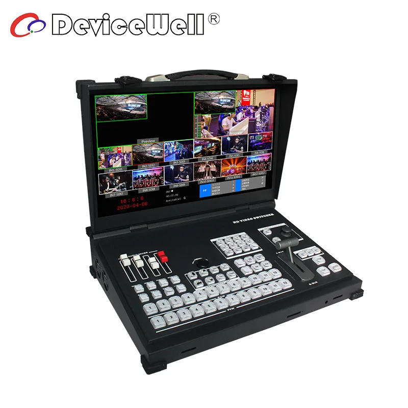 HDS9112 12-CH Live HD SDI Broadcast TV Studio Audio Video EquipmentAR
