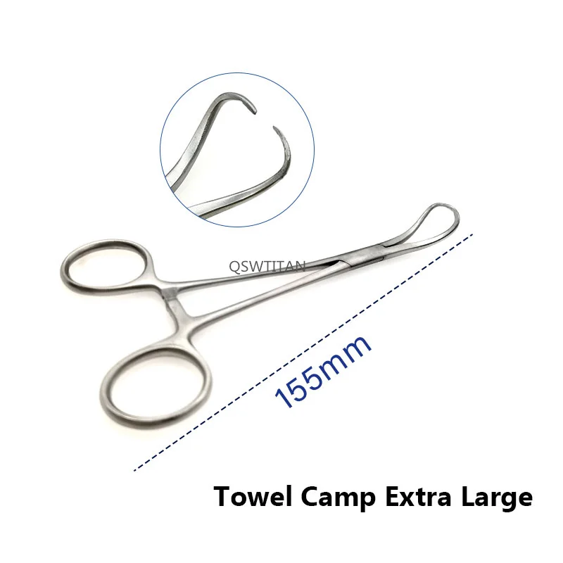 Cloth Towel Clamp Forceps Veterinary orthopedics Instruments