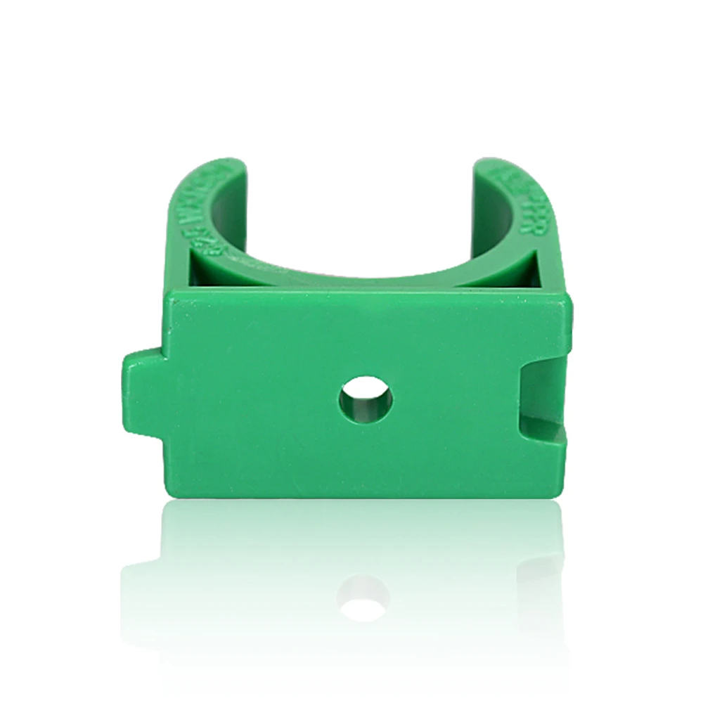 5pcs Water Pipe PPR Plastic Small Pipe Card Green 6# Points 20/32/25mm Snap Seat Card Water Pipe Senior Card