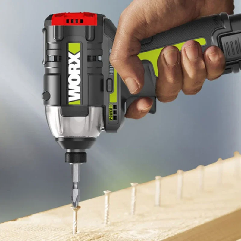 Xiaomi Worx Cordless Impact Screwdriver WU132 140Nm 12v 3300rpm Brushless Motor Lithium Battery Screwdrivers Brushless Driver