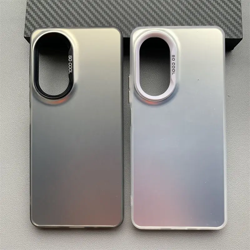 Etui na telefon Honor 50 Honor 70 Honor 60 se 80 Pro 90 80 GT 50 90 Lite 70p Pokrowiec przezroczysty kręcony odporny na wstrząsy zderzak Funda