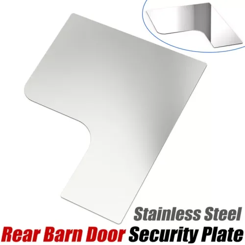 For Renault Trafic / Vauxhall Vivaro 2015 / 2024 Rear Barn Door Plate - Security Car Accessories