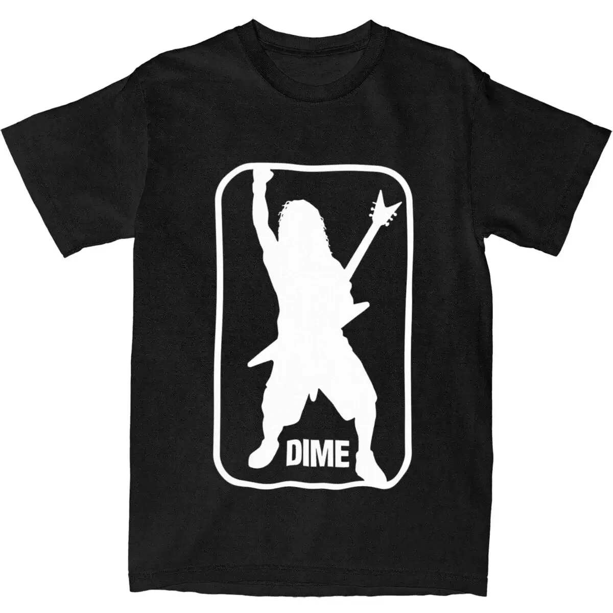 

DIMEBAG DARRELL T Shirt Man music Y2K Retro 100% Cotton T Shirts Beach O Neck Hip Hop Tee Shirt Design Big Size Tops
