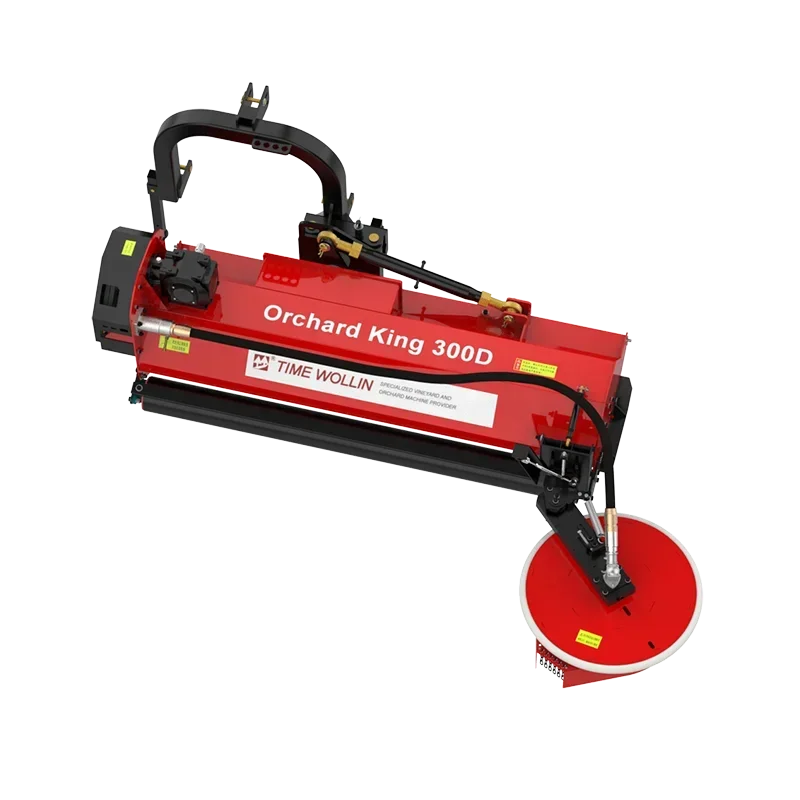 Offset Orchard King 300D vineyard orchard lawn mowers with hydraulic side-shift for sale under tree vine mowing