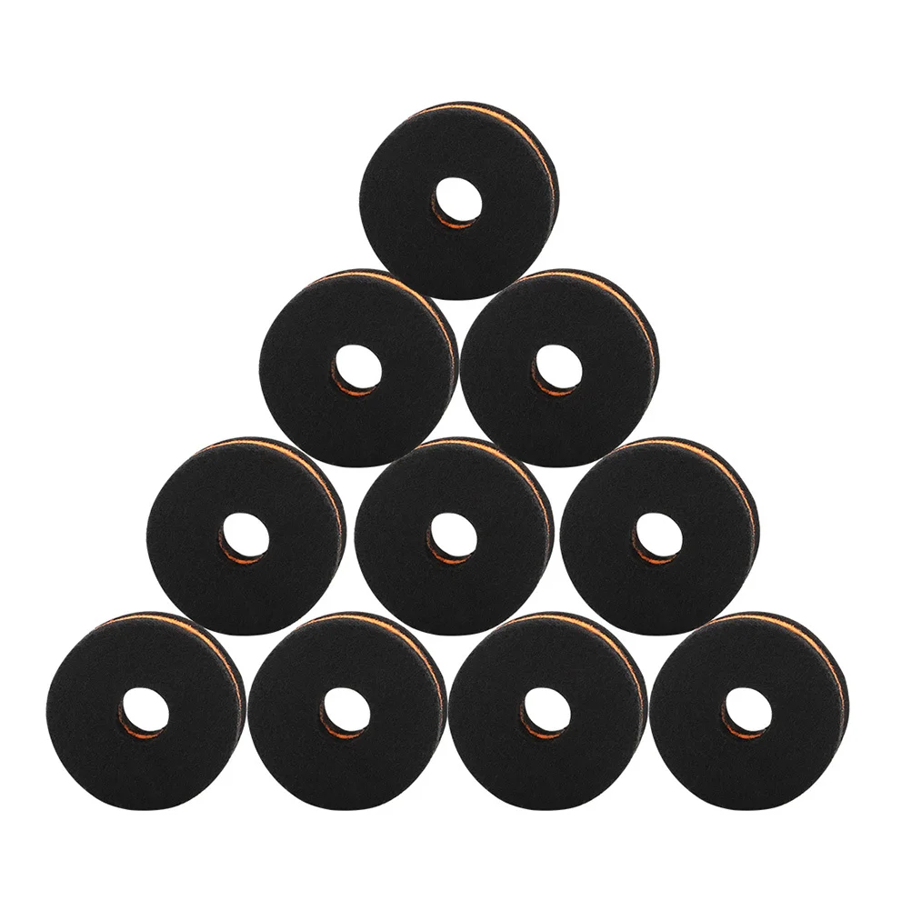 

10 Pcs Drum Cymbla Gadgets Felt Cymbal Pad Kit Useful Accessory Accessories for