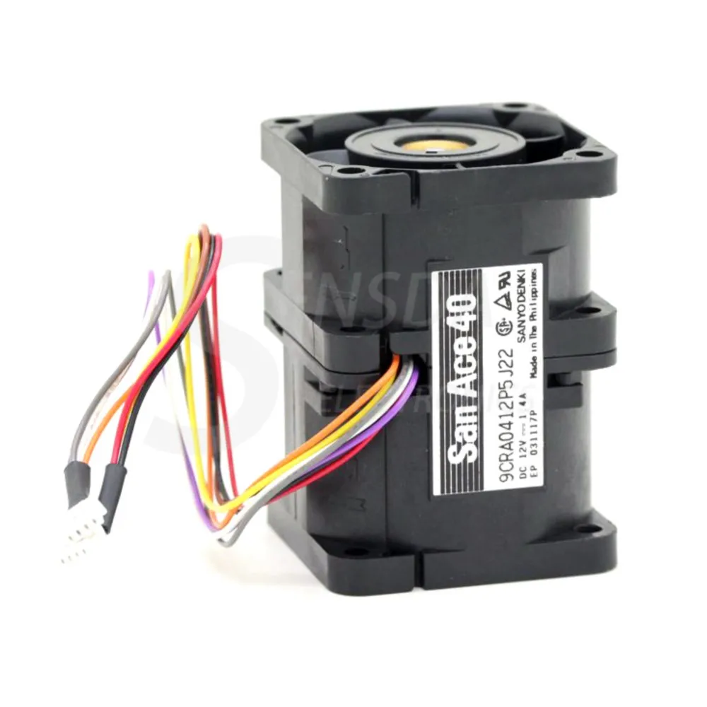 Ventilateur de refroidissement axial pour Sanyo, 12V, 1 a, 4056, 4CM, 40mm, 1U, Original