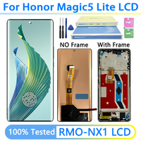 Magic 5 Lite Display Screen for Huawei Honor Magic5 Lite LCD RMO-NX1, RMO-NX3 Display Touch Screen Digitizer Assembly