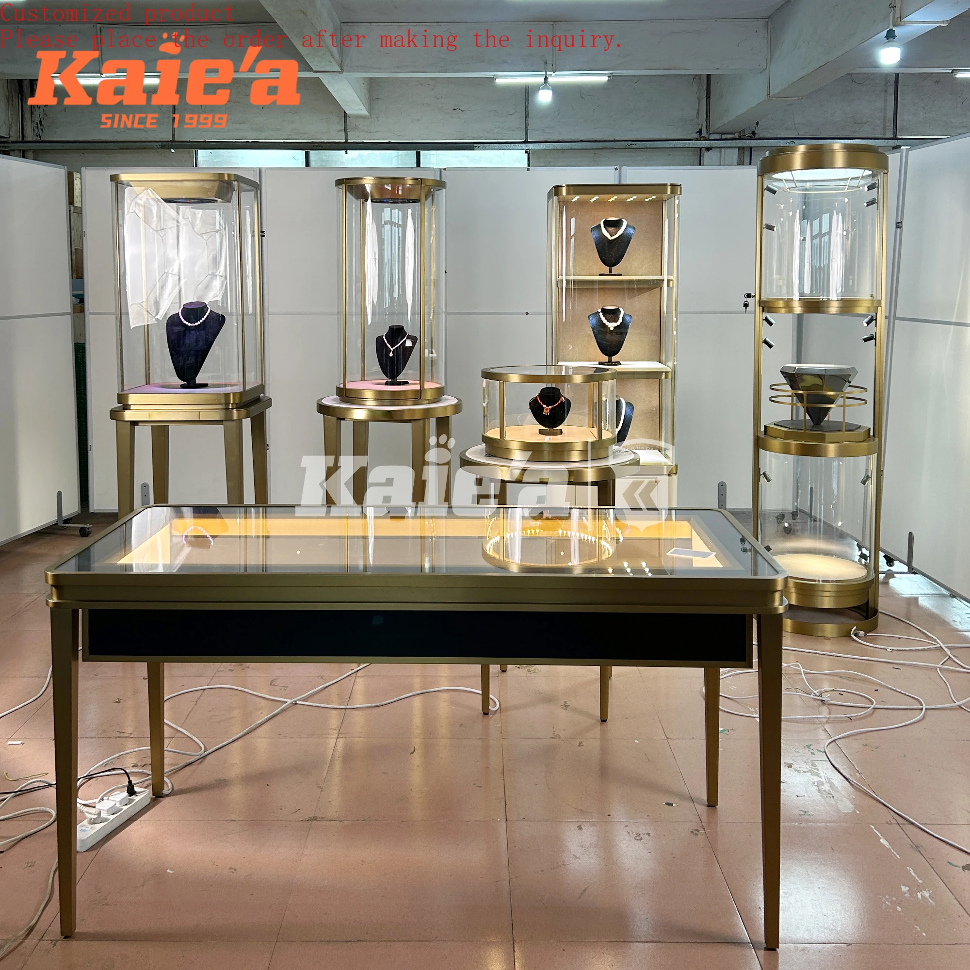 

Jewellery Shops Luxury Modern Interior Design Ideas Display Cabinet for Jewelry Interior Store Design and Showroom Decoration