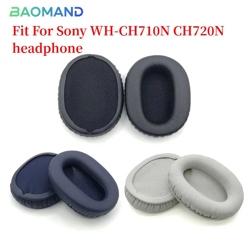

Earphone Ear Pads For WH-CH710N Replacement Foam Ear Pads Cushions for Sony WH-CH710N CH720N Earpads Sponge Soft Foam Cushion