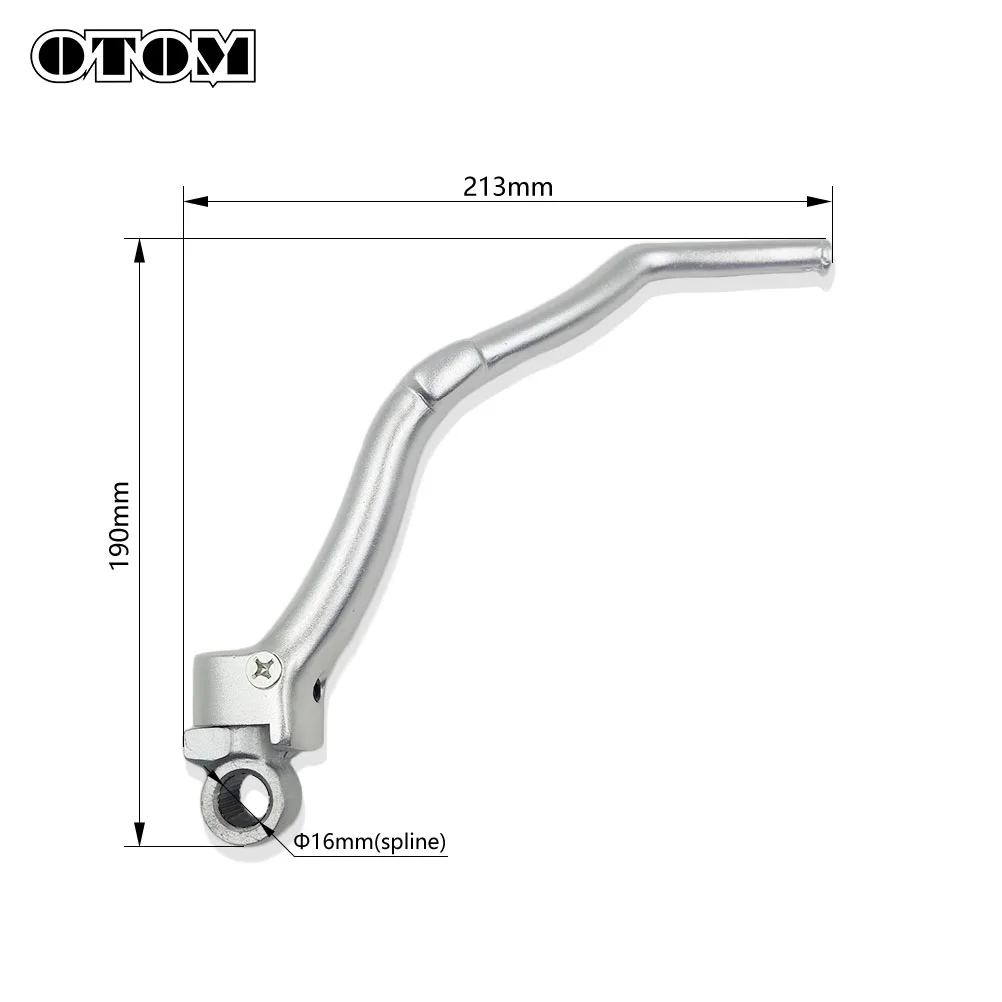 

OTOM ZS177MM ZS194MQ-2 Motorcycle Start Lever Kick Starter Pedal For ZONGSHEN NC250 NC450 stroke Engine Accessories Dirt Bikes