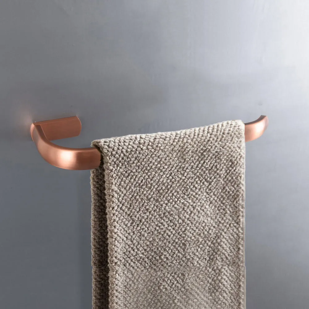 

Antique Red Copper Brass Wall Mounted Bathroom Single Towel Bar Rack Holder Bathroom Accessory aba668