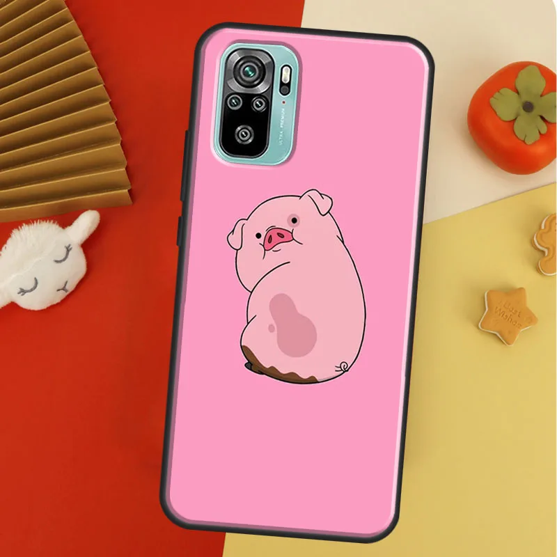 Cartoon Pig Piggy For Xiaomi Redmi Note 10 Pro Case Cover For Redmi Note 11 Pro 10A 10C 9 8T 9S 10S 9T 9A 9C Case