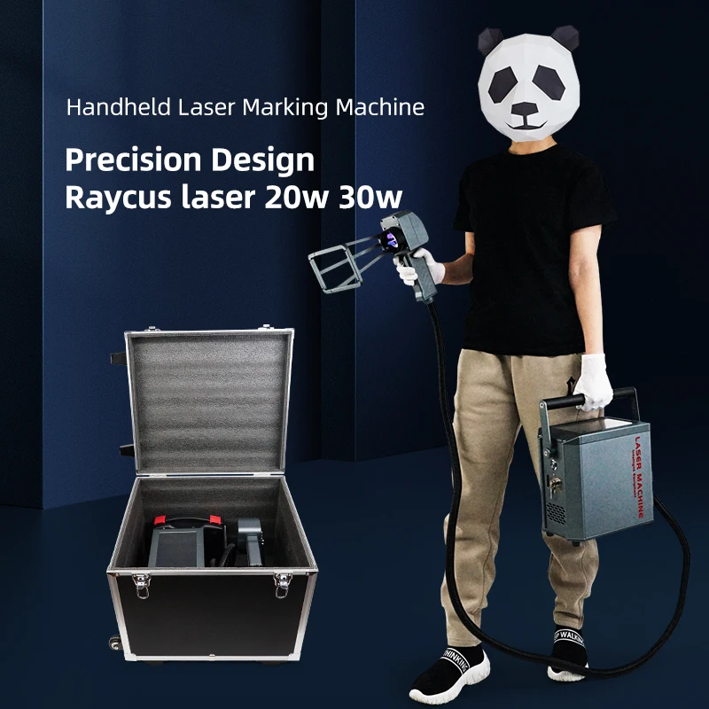 

Diaotu H1 Fiber laser marking machine raycus 20w 30w laser engraving machine handheld portable laser engraver for metals plastic