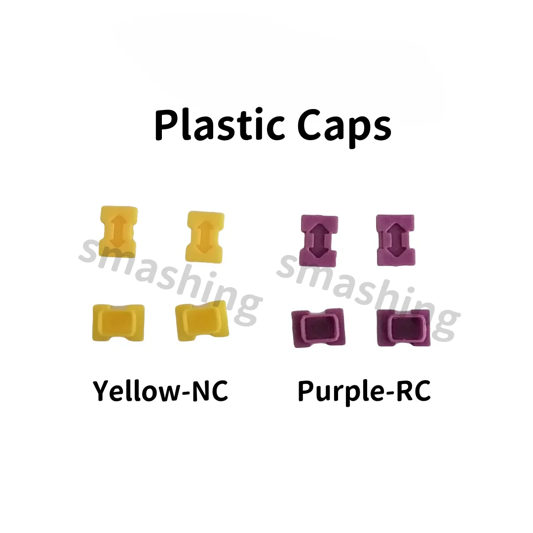 

10Pcs Dental ITI Caps Close Plastic Cap Closed Tray Impression Coping RC/NC