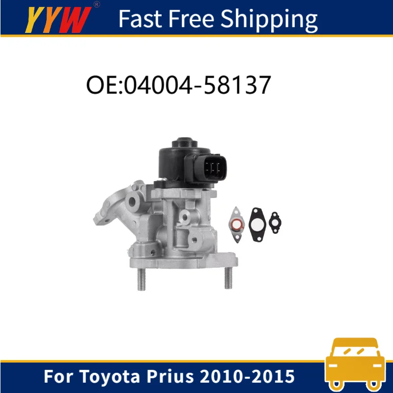 

0400458137 EGR Valve w/ Gasket For Toyota Prius 2010-2015 Prius 12-17 V1.8L 04004-58137 Car Accessories
